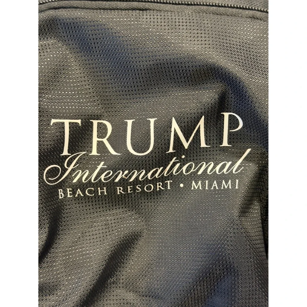 Trump International‎ Beach Resort Miami Backpack Travel Bag Black *